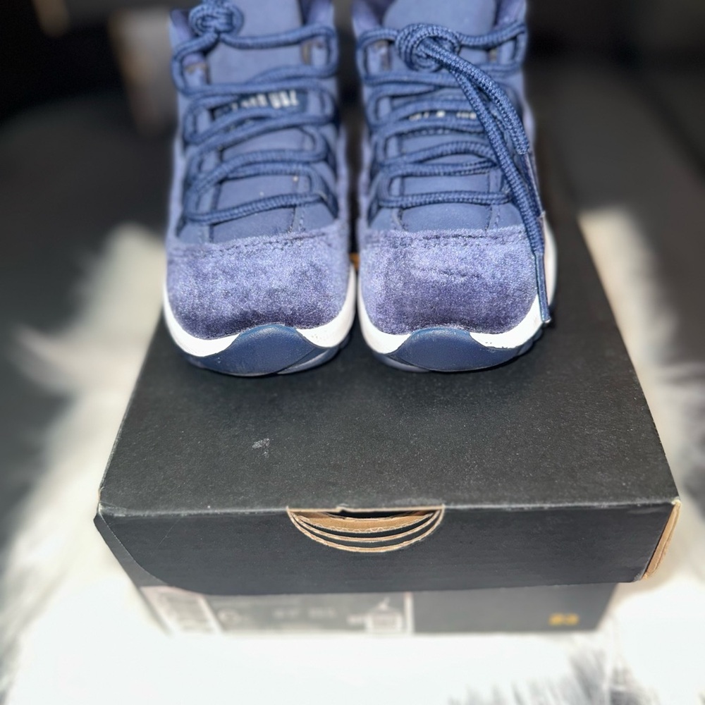 Blue Suede Sneakers